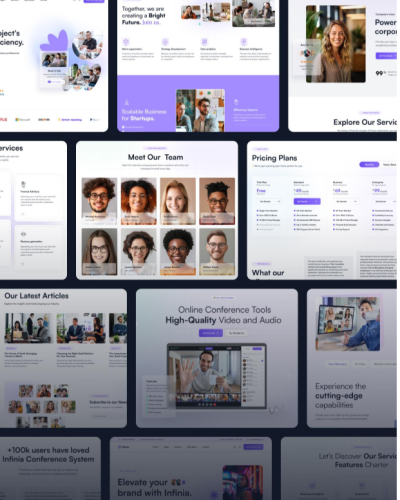 إنفينيـا – قالب الشركات والاستشارات الاحترافية